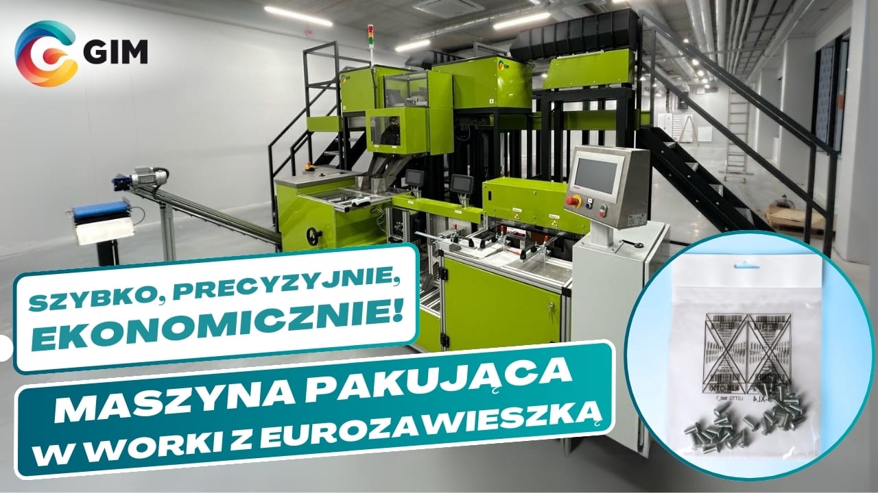 Maszyna pakująca w worki z eurozawieszką