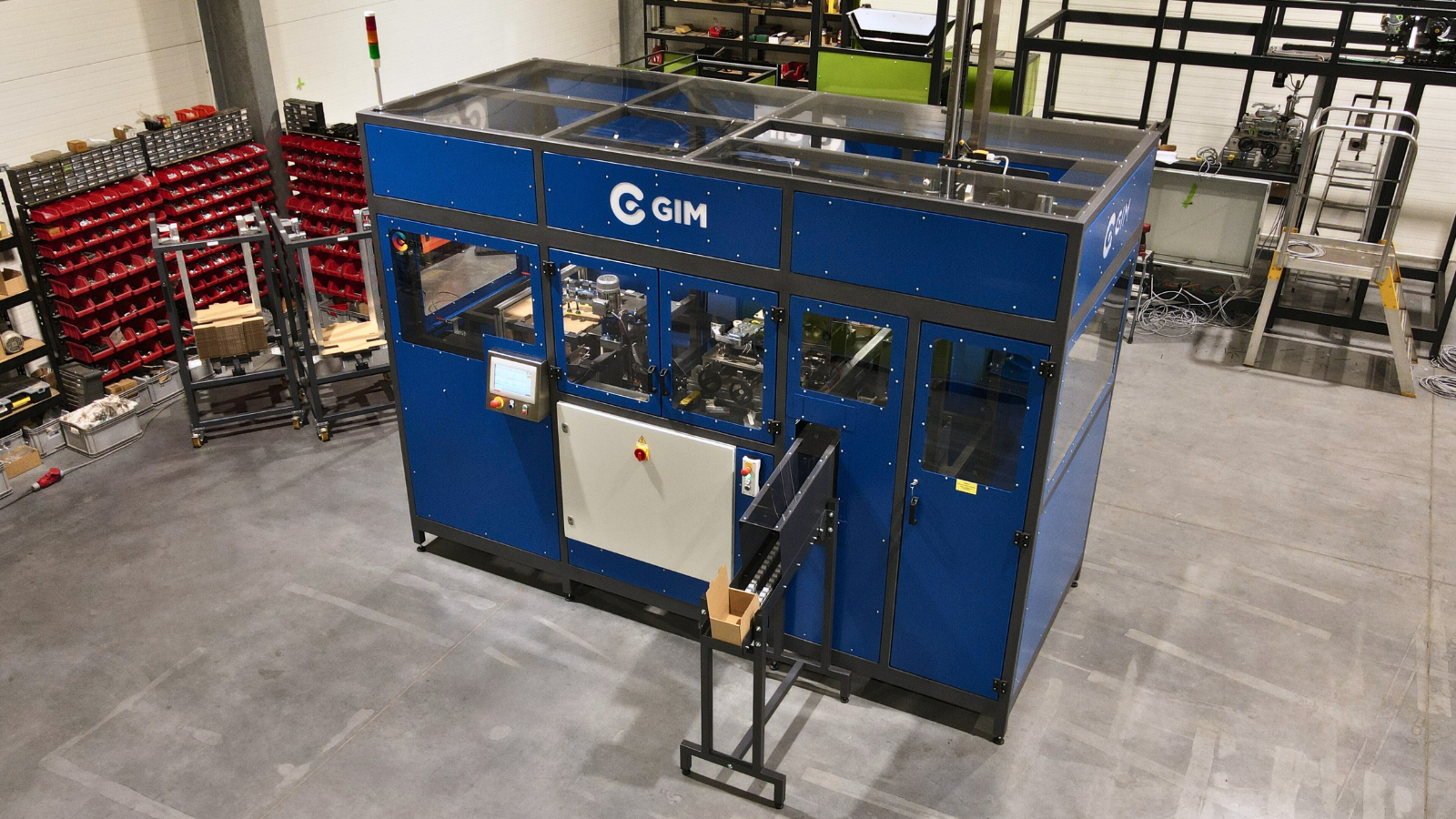 Kartoniarka automatyczna Kartoniarka automatyczna - realizacja GIM