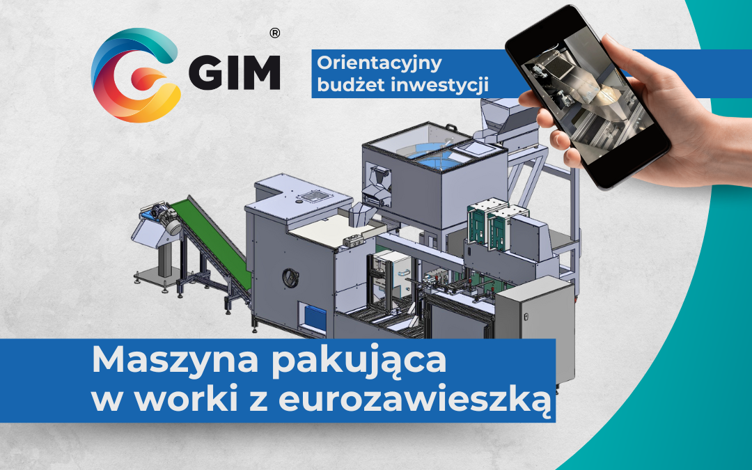 GIM Maszyna pakująca w worki z zawieszką EURO - miniatura