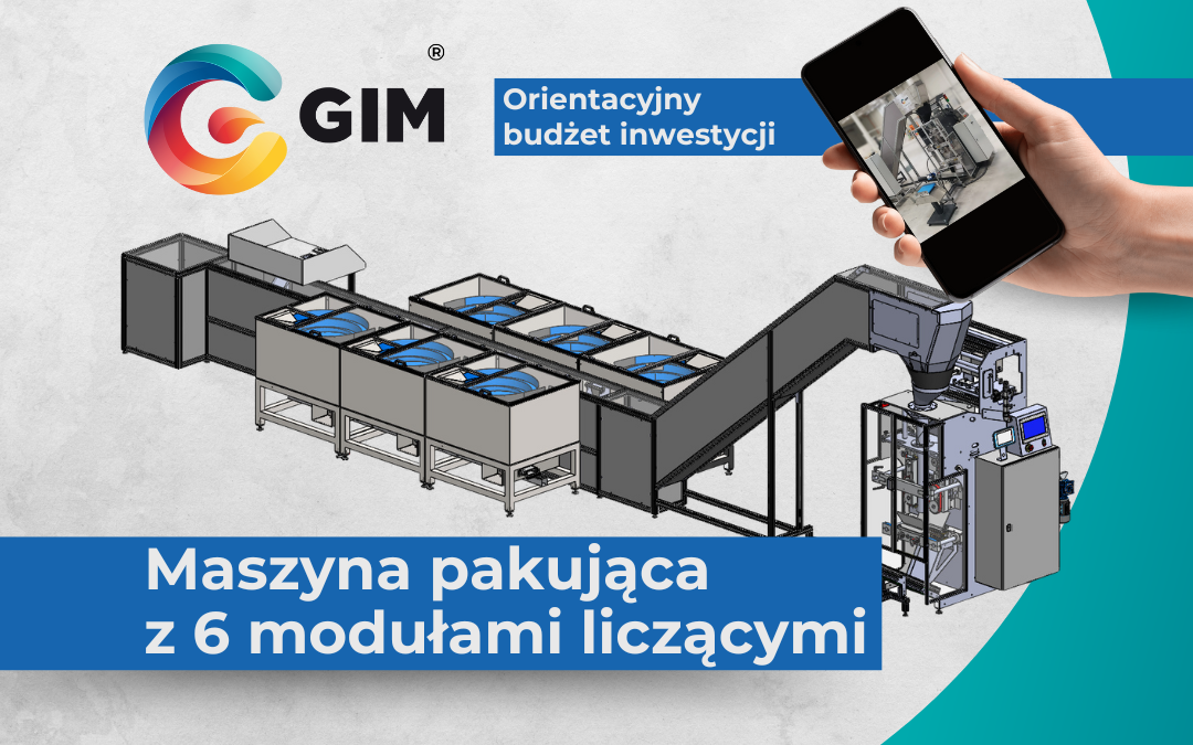GIM Maszyna pakująca z 6 modułami liczącymi - miniatura
