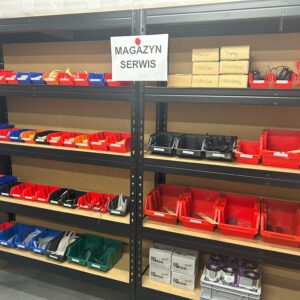 Magazyn części eksploatacyjnych i serwisowych Magazyn części eksploatacyjnych i serwisowych