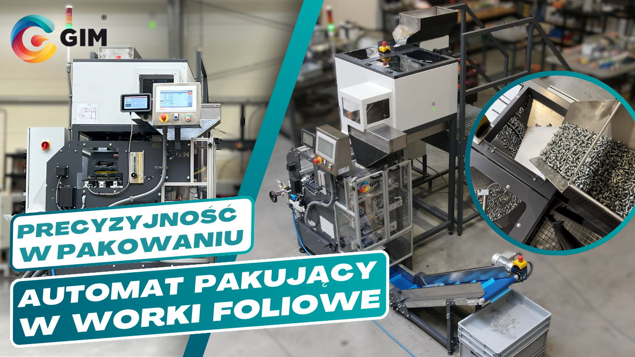 Automat pakujący w worki GIM z podajnikiem dosypowym Automat pakujący w worki GIM z podajnikiem dosypowym